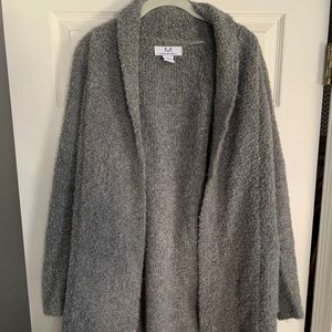 Grey Coatigan Sweater